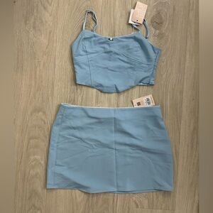 Tiger Mist blue matching set